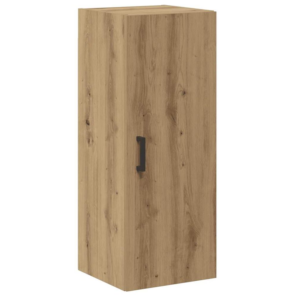 Armoire murale chêne artisanal 34,5x34x90 cm bois d'ingénierie