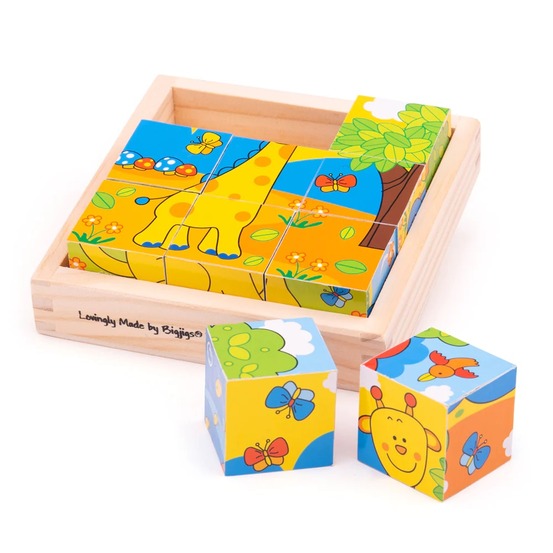 Puzzle cube safari