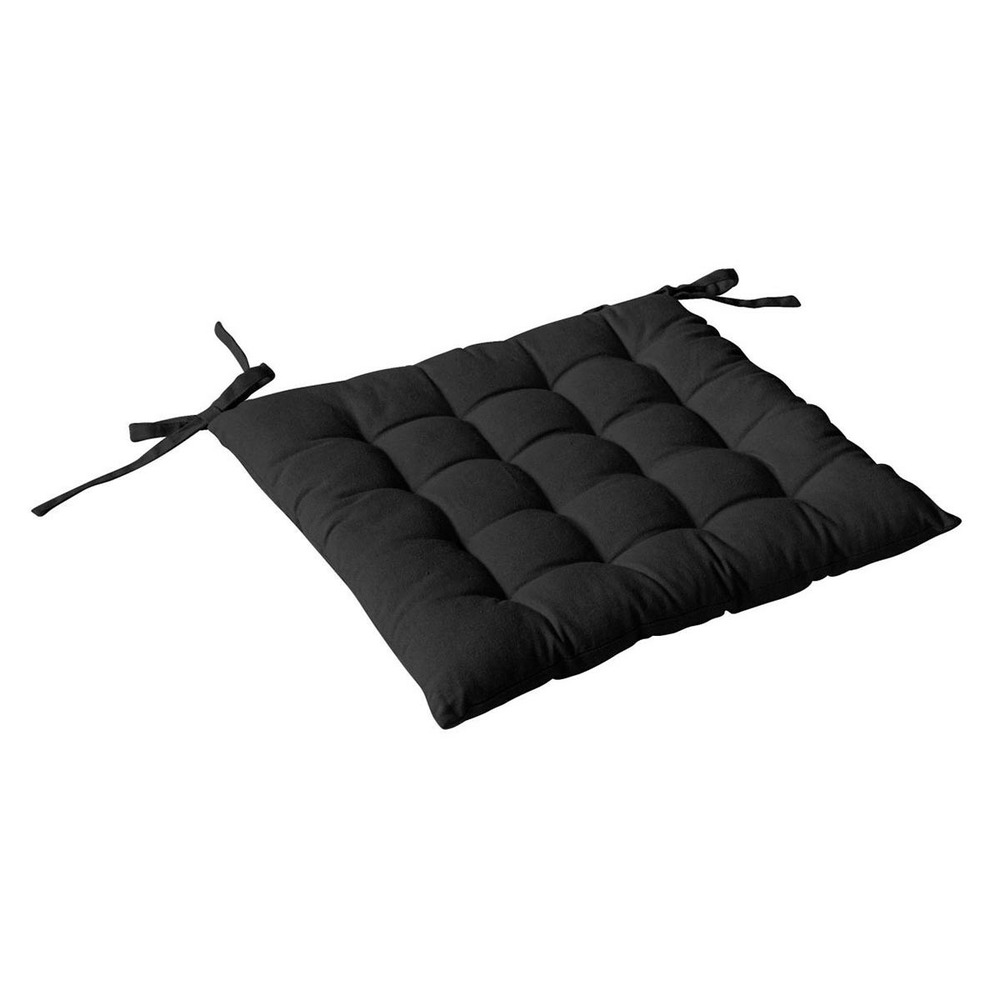 Galette de chaise piquée uni 