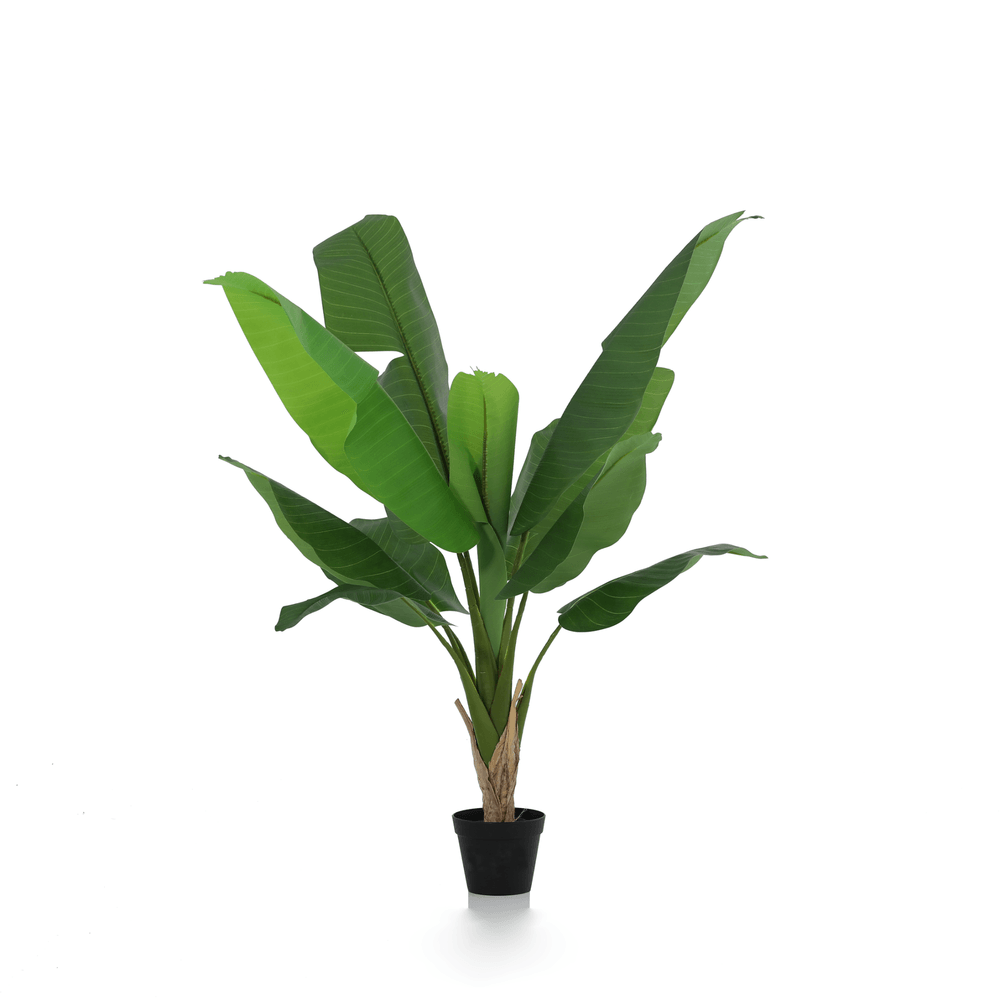 Bananier musa - 120cm - ø16cm - plante artificielle
