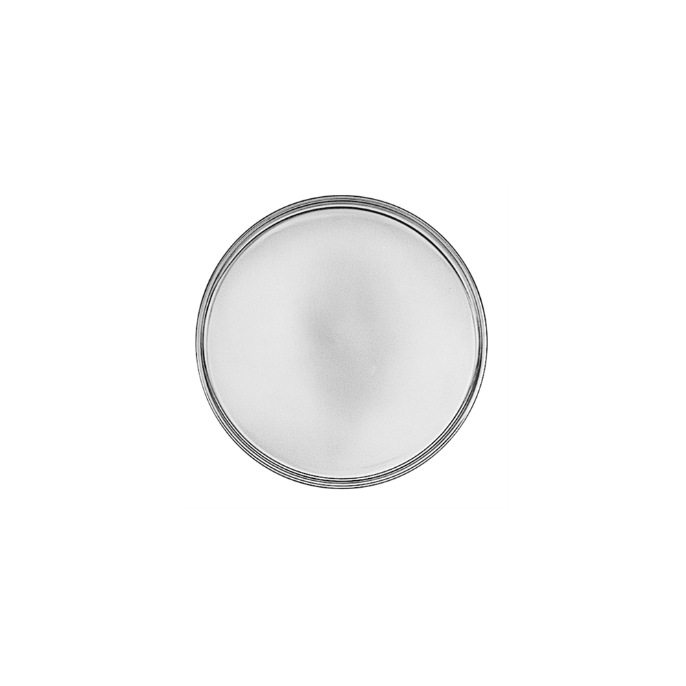 Plateau inox - plateau limonadier rond 40 cm