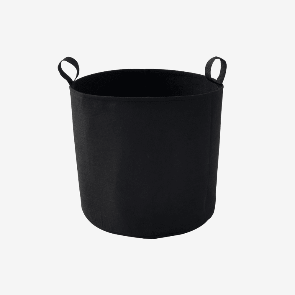 Sac feutre géotextile 35 cm noir