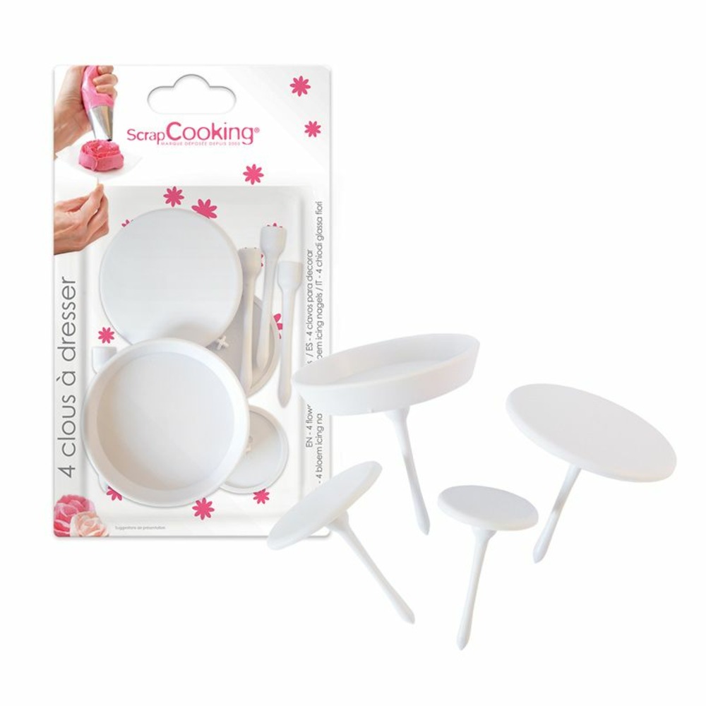 4 clous pour dressage de pâtisserie