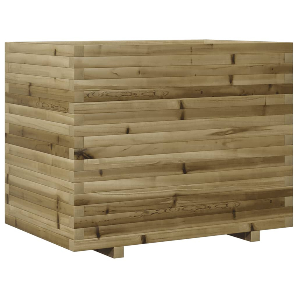 Jardinière d'extérieur 90x60x72 cm bois de pin imprégné