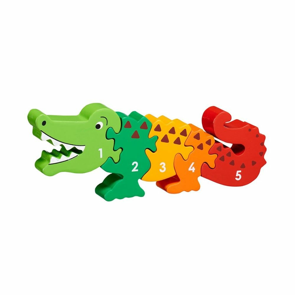 Puzzle crocodile 5 pièces