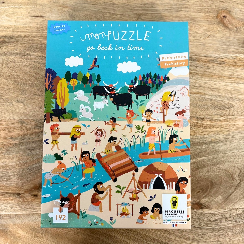 Mon puzzle préhistoire - 192 pièces