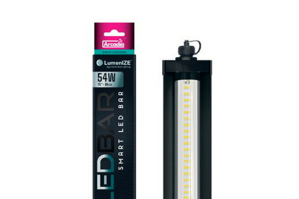 Lumenize led bar rampe 54w multi-led bluetooth 87 cm - pour reptiles (lézards, serpents, tortues) et plantes