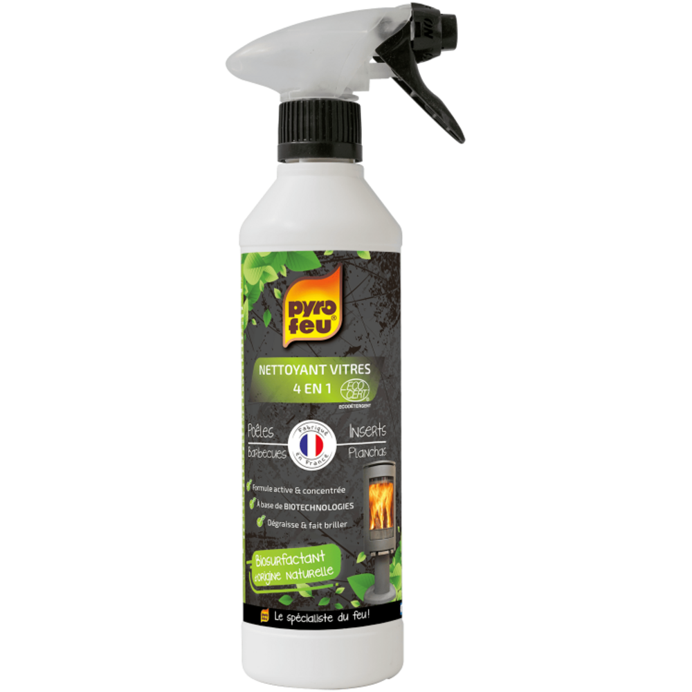 Nettoyant vitre ecocert spray 500 ml - pyrofeu
