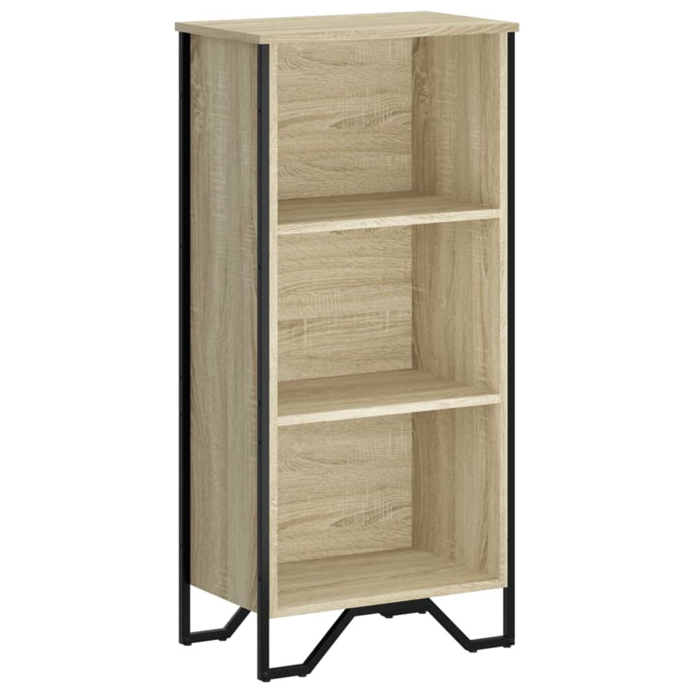 Bibliothèque chêne sonoma 50x31x106 cm bois d'ingénierie