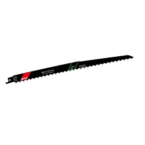 Cv lame de scie sabre, fraisée et avoyée, gl 300/vl 280 mm, zt 8,5 mm / 3 tpi, lot de 5