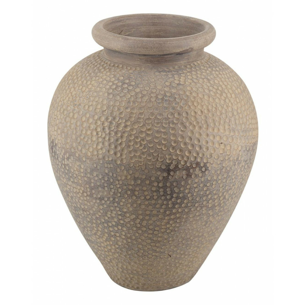 Vase terre cuite terrecuite marron - décoration d'autrefois