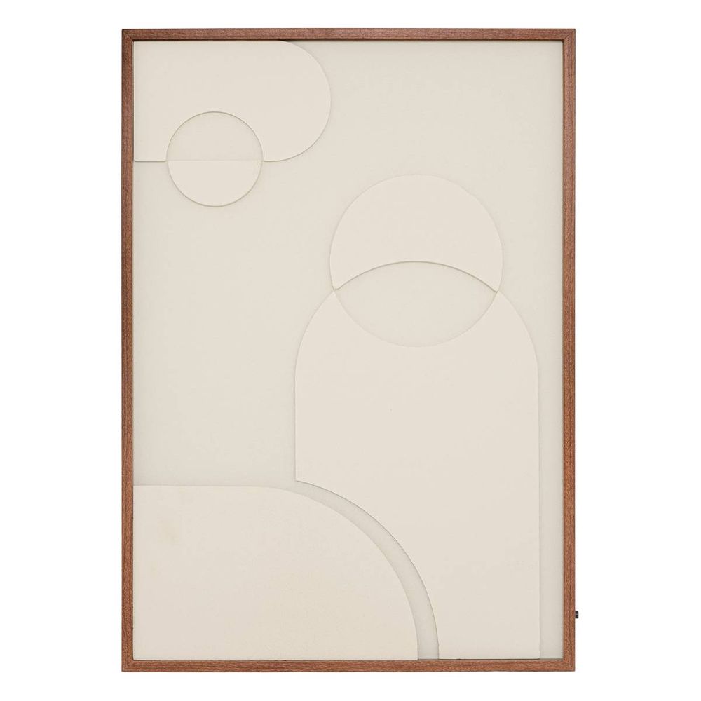 Toile led melio rectangulaire 48x68cm blanc