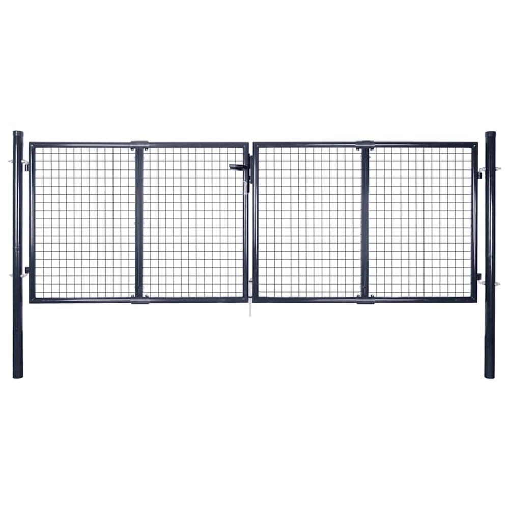 PORTAIL EN MAILLE DE JARDIN 3-(864187)
