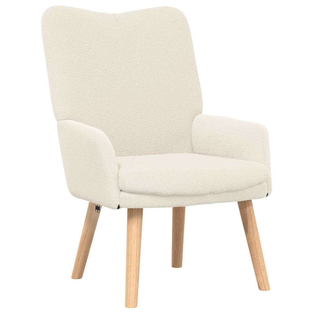 Fauteuil crème 63 x 67 x 94 cm