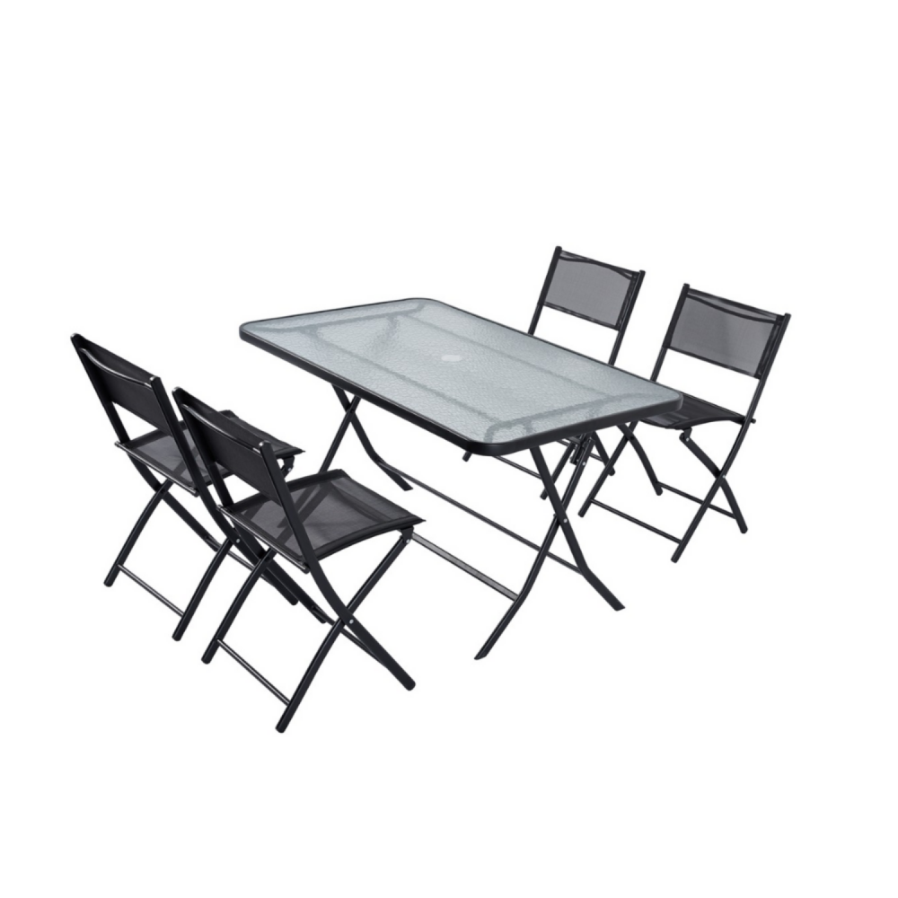 Table de jardin et 4 chaises mahon