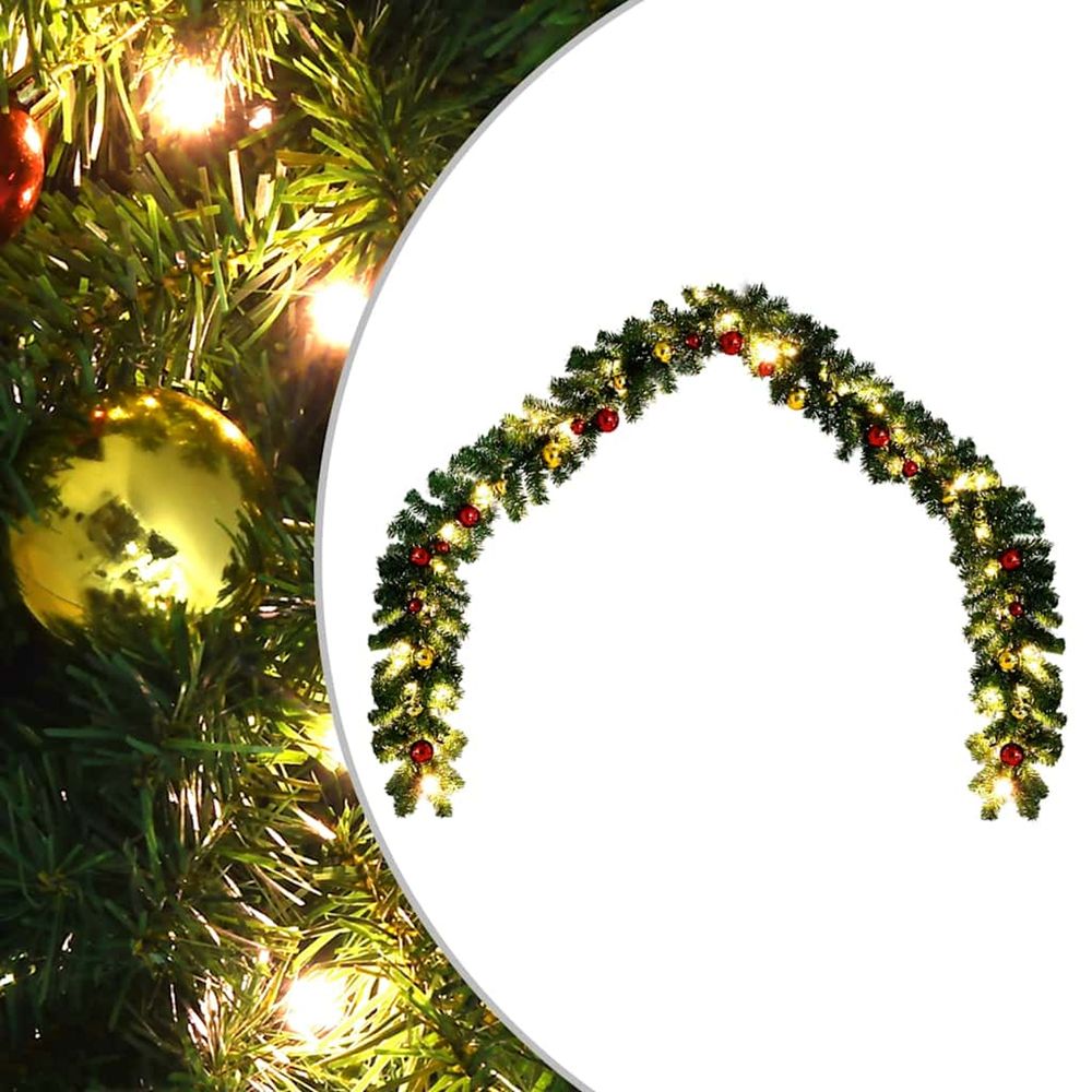 Guirlande de NoÃ«l dÃ©corÃ©e LED 5 m