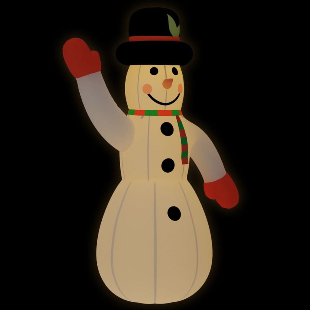 Bonhomme de neige gonflable de noël avec led 805 cm
