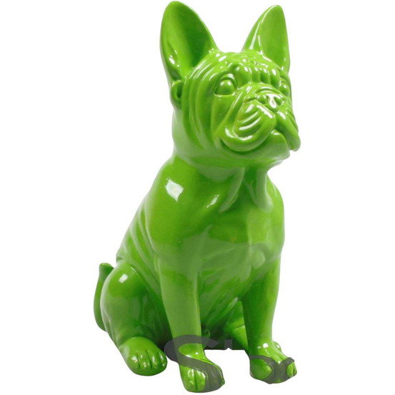 Bouledogue français en résine 20 cm