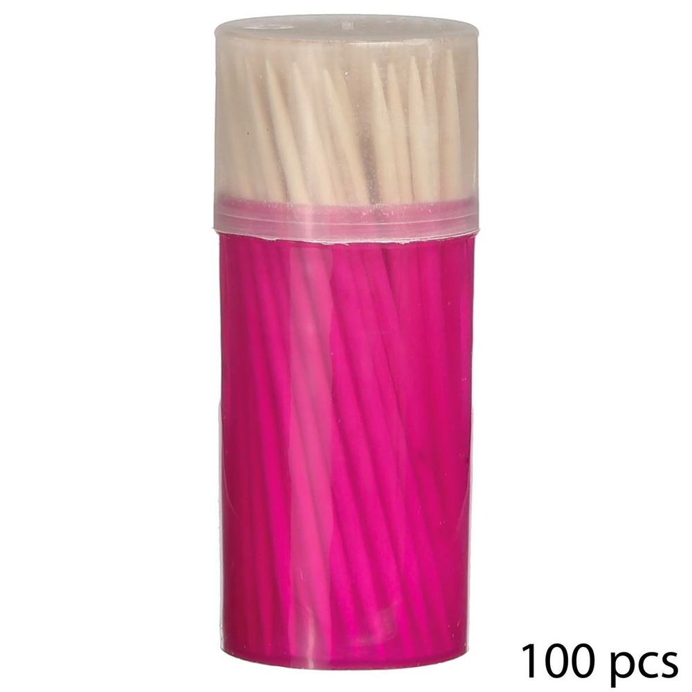 5five - 4 boîtes 100 cure-dents bambou