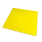 Dalles clipsables mosaik pvc - hyper résistantes joints invisibles jaune - garage, atelier - épaisseur 7mm