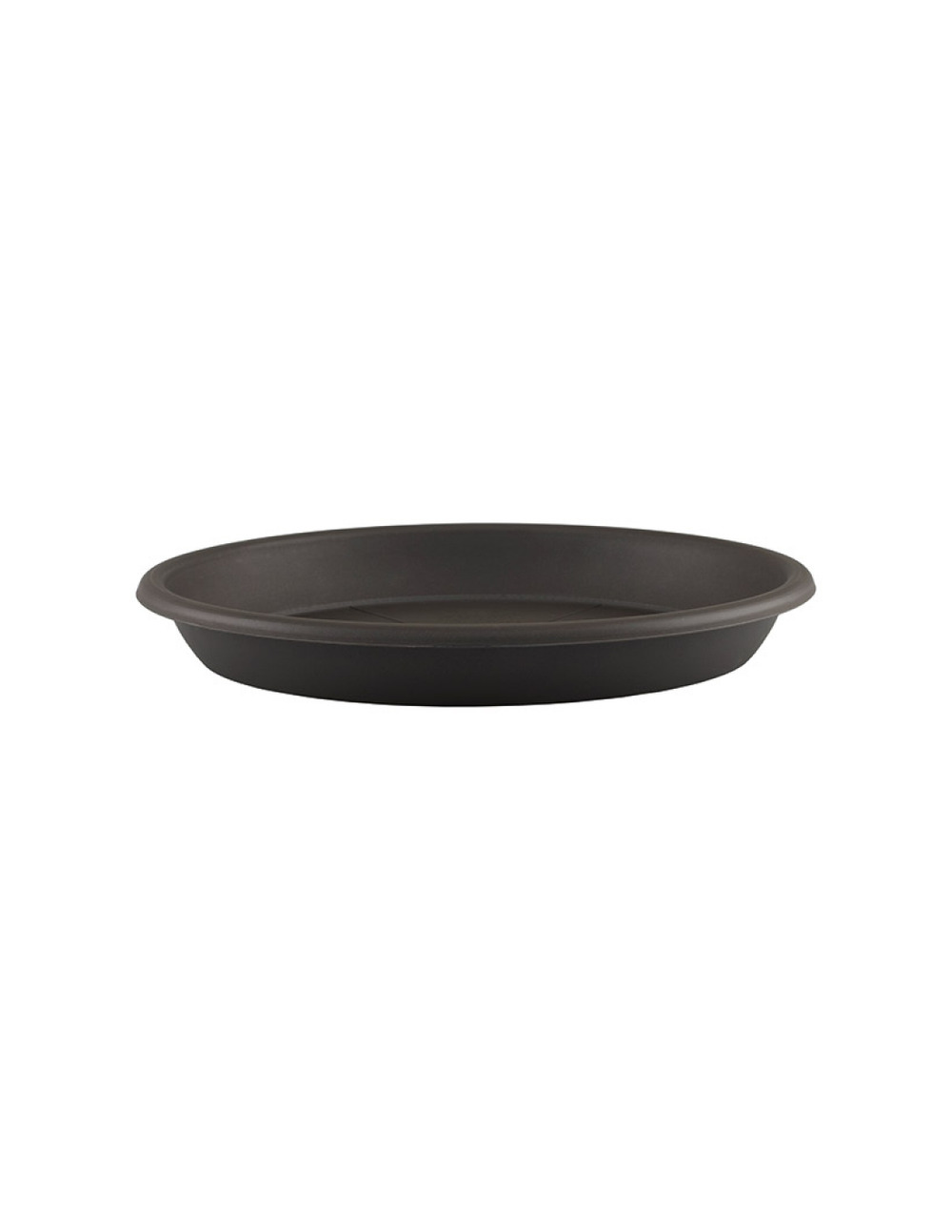Soucoupe ronde 26cm anthracite - eda