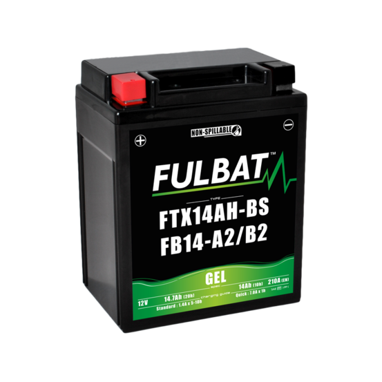 Batterie gel fulbat ftx14ah-bs / fb14-a2-b2 12v