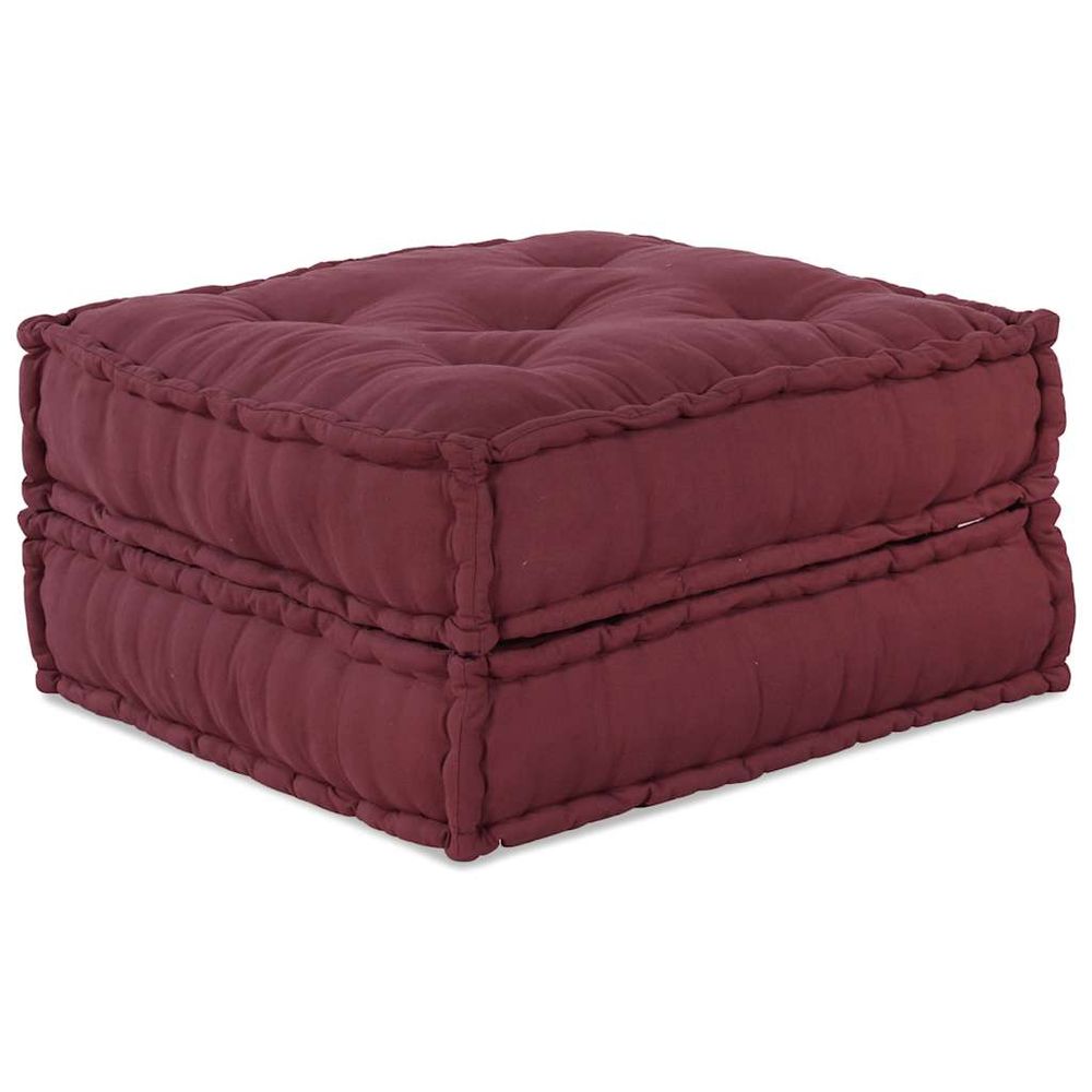 Canapé modulaire marron 70x70x36 tissu