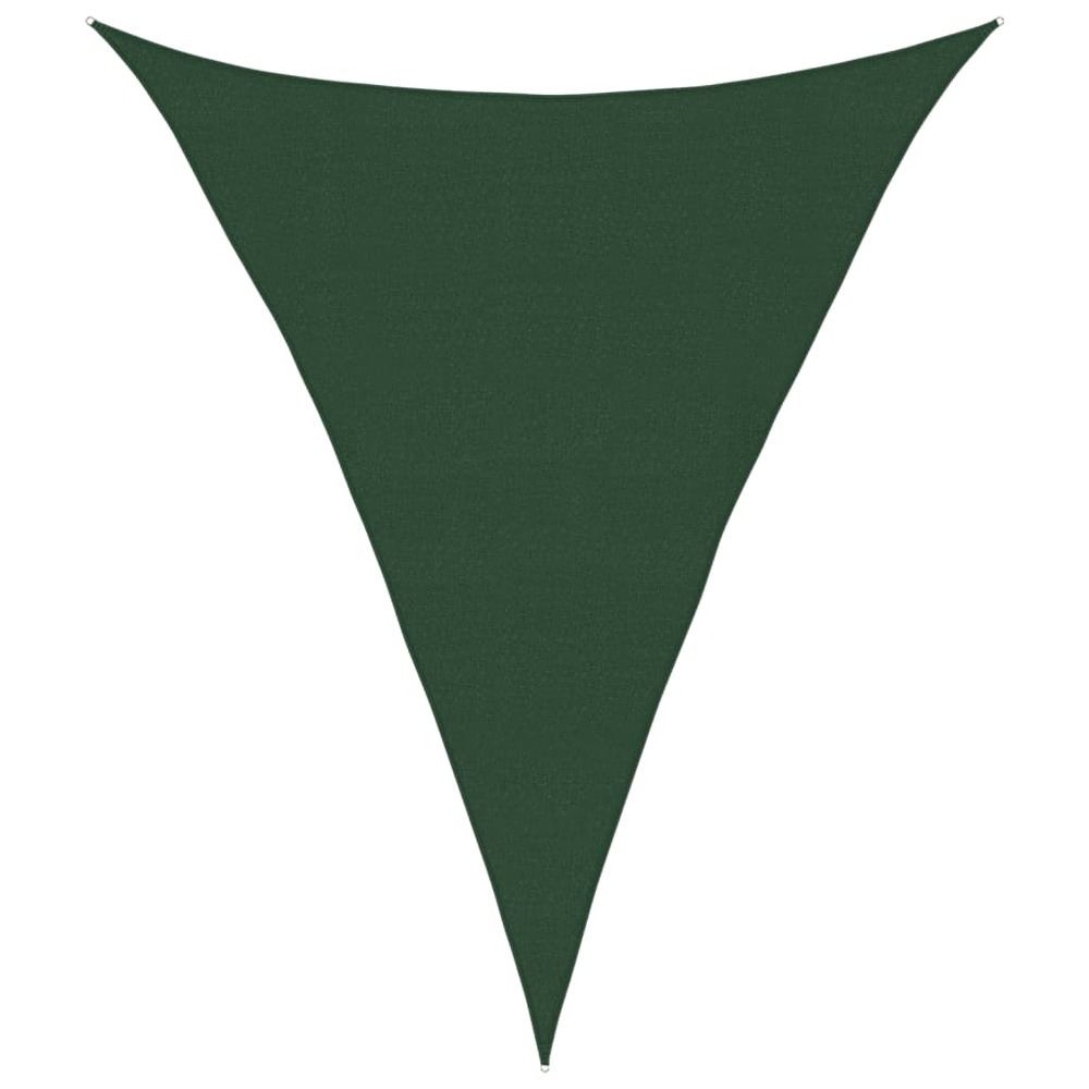 Voile d'ombrage 160 g/m² vert foncé 4x5x5 m pehd