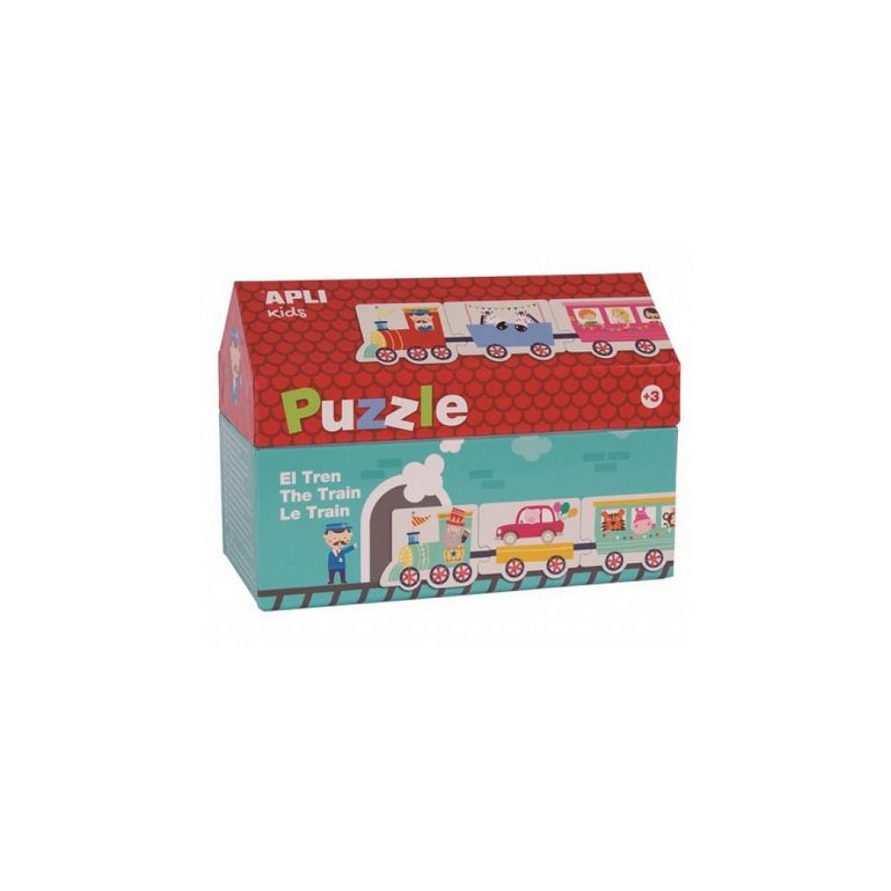 Puzzle maisonnette train 20p