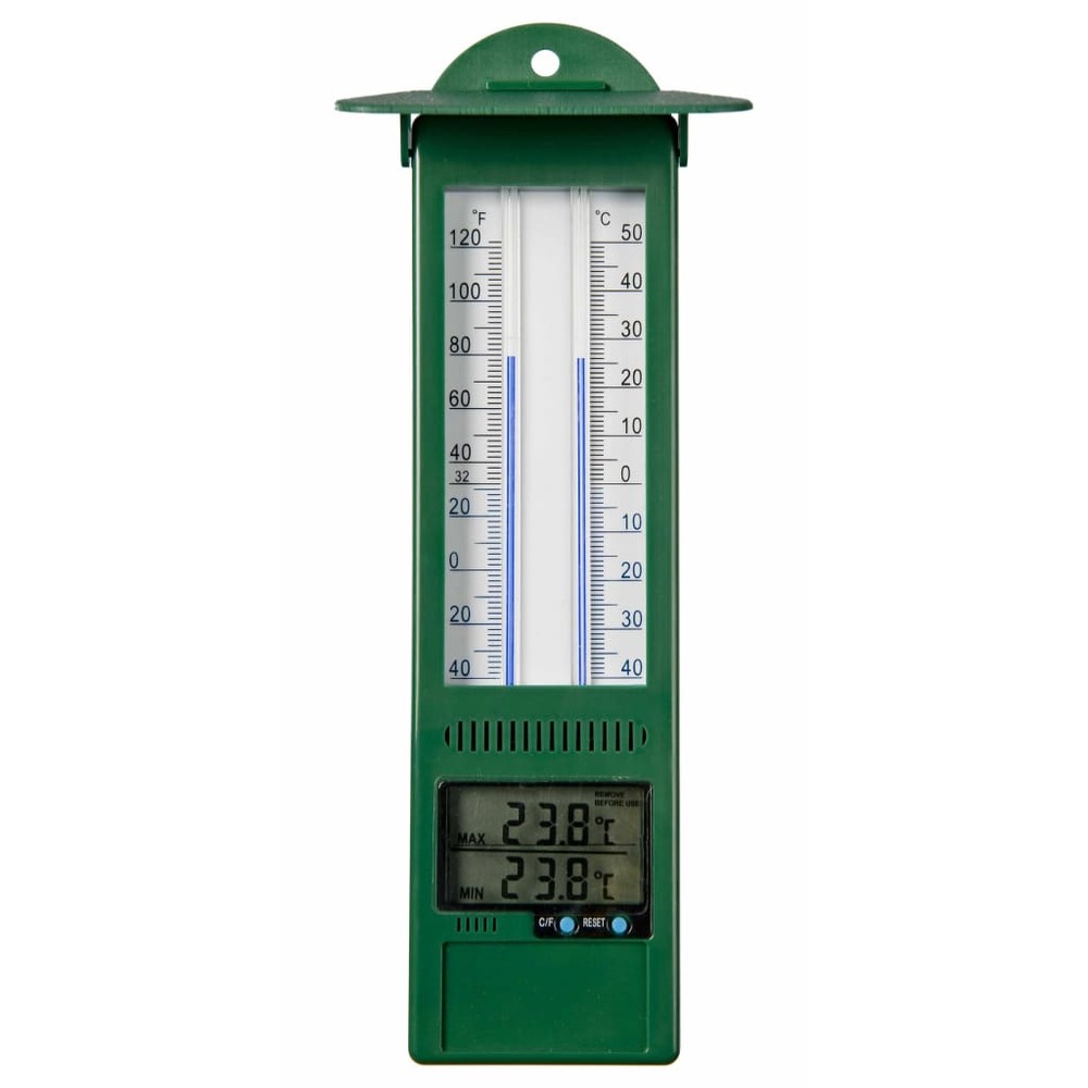 Thermomètre Max / Min pour la maison et le jardin –
