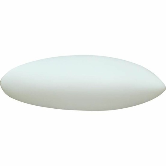 Galet solaire lumineux de jardin - blanc - 64 x 39 x 21 cm - led intégrée