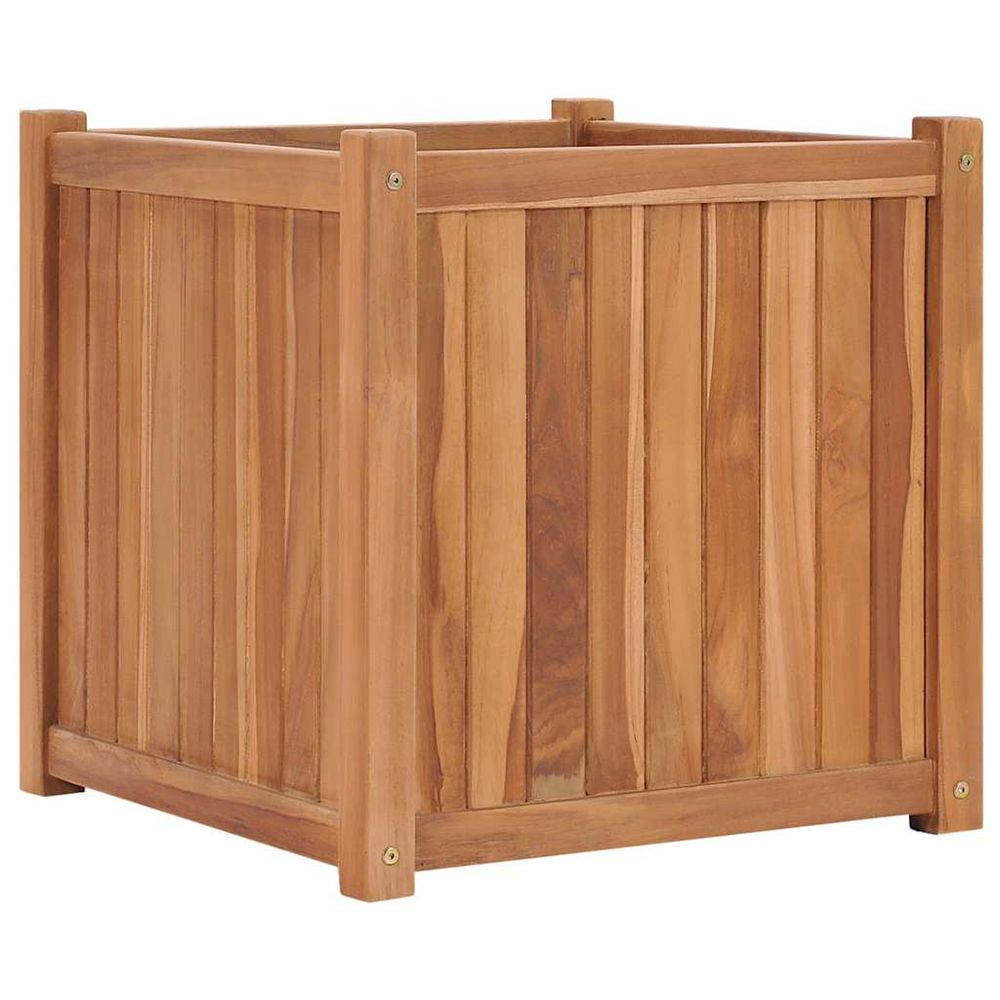 Lit surélevé 50x50x50 cm bois de teck solide