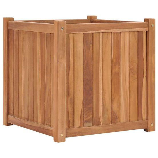 Lit surélevé 50x50x50 cm bois de teck solide