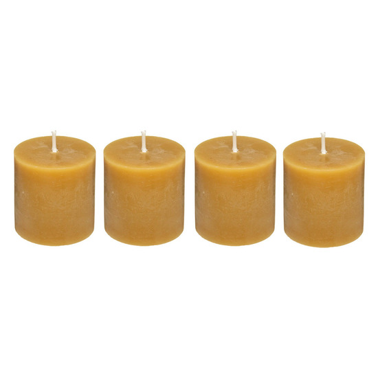 Lot de 4 bougies votives