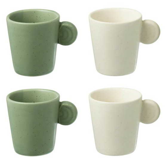 Lot de 4 tasses à café