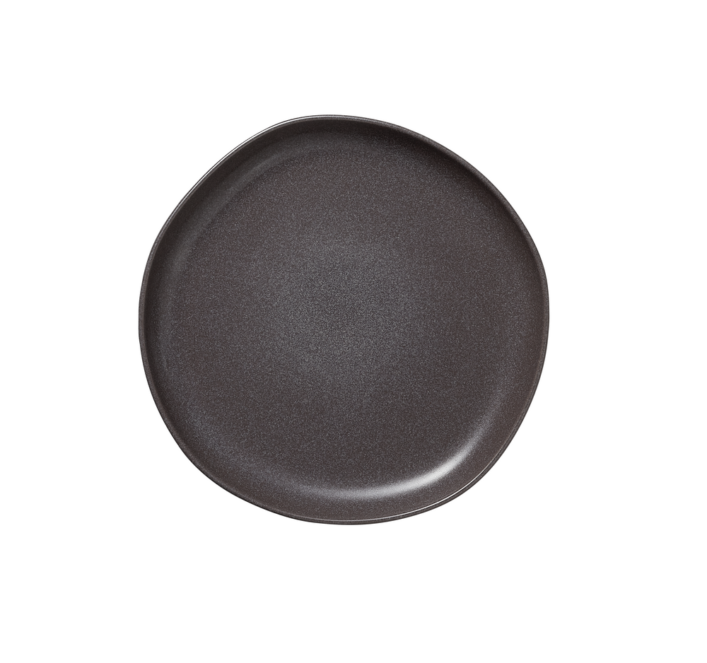 Lot de 6 assiettes en grès gris pierre h 30 mm ø 220 mm 2 - was germany