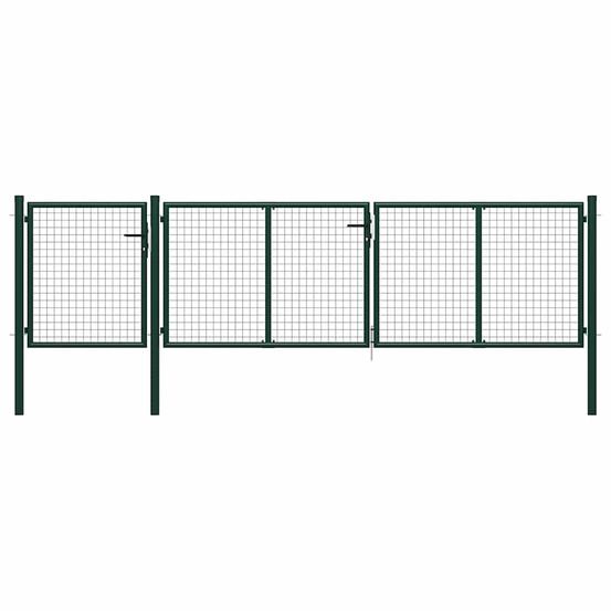 PORTAIL DE JARDIN ACIER 400 8-(864124)