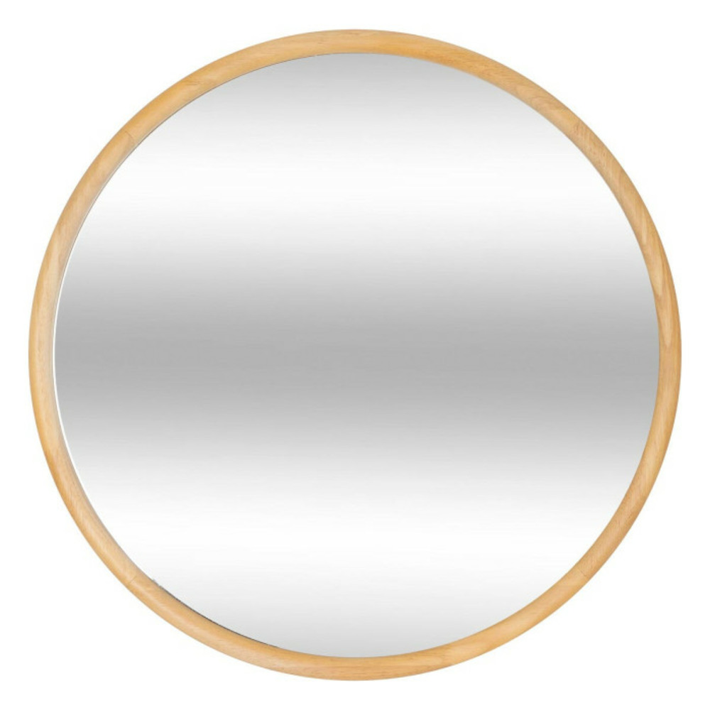 Miroir mural rond kim 55cm naturel