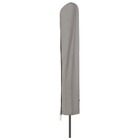 Housse pour parasol sur pied 165x25 cm gris