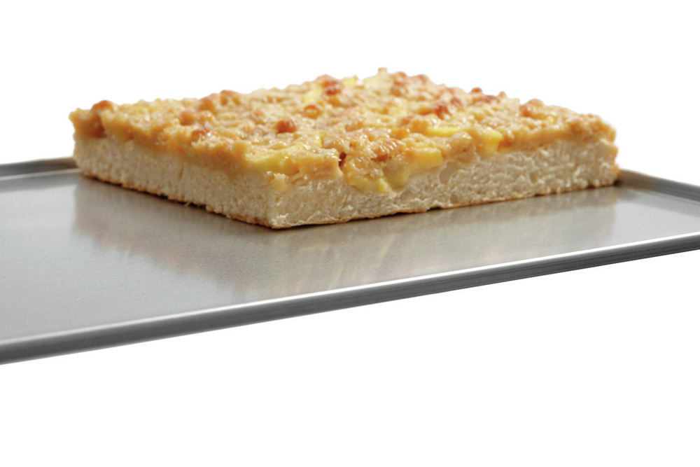 Plaque four aluminium 433 x 333 bords relevés - bartscher