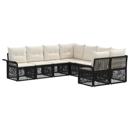 Ensemble de canapé de jardin 8 pc 8-nombre de places