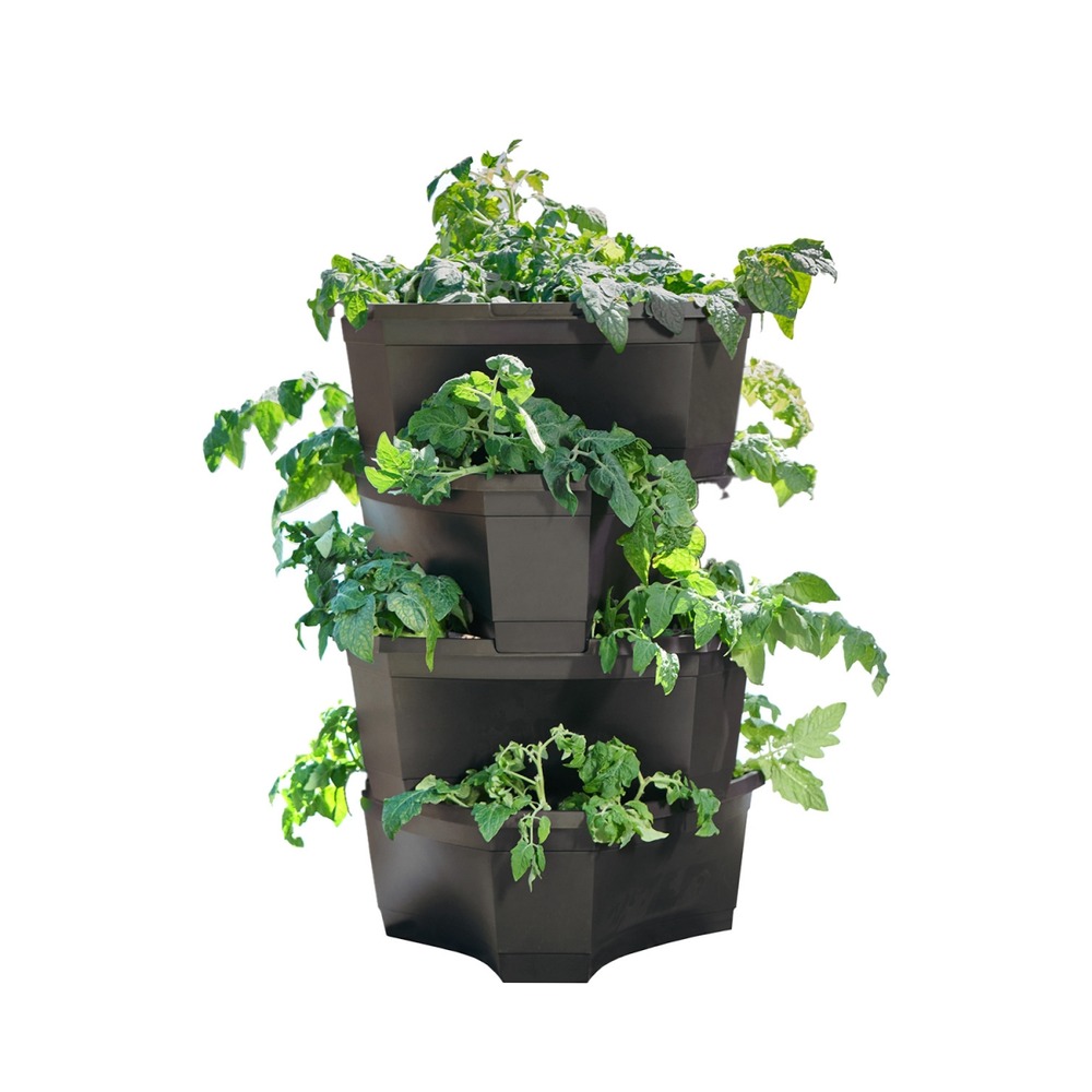 Jardinière verticale 4 niveaux romberg – tour de plantation