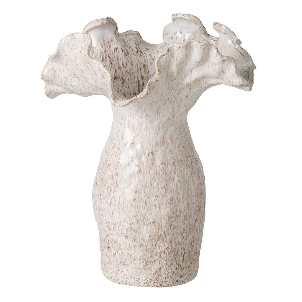 Vase corolle en argile 