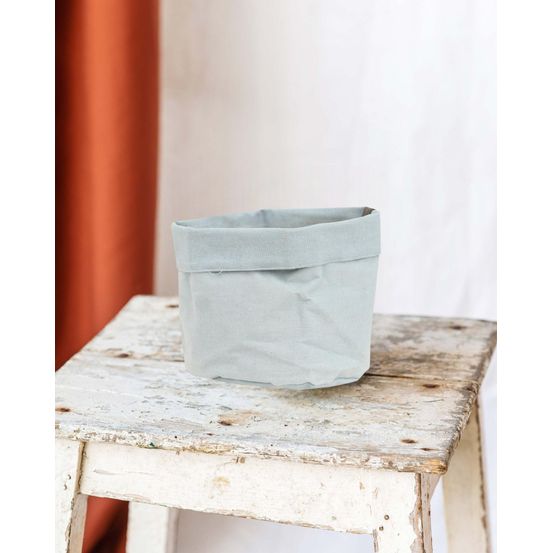 Panier bleu ancien 15 cm