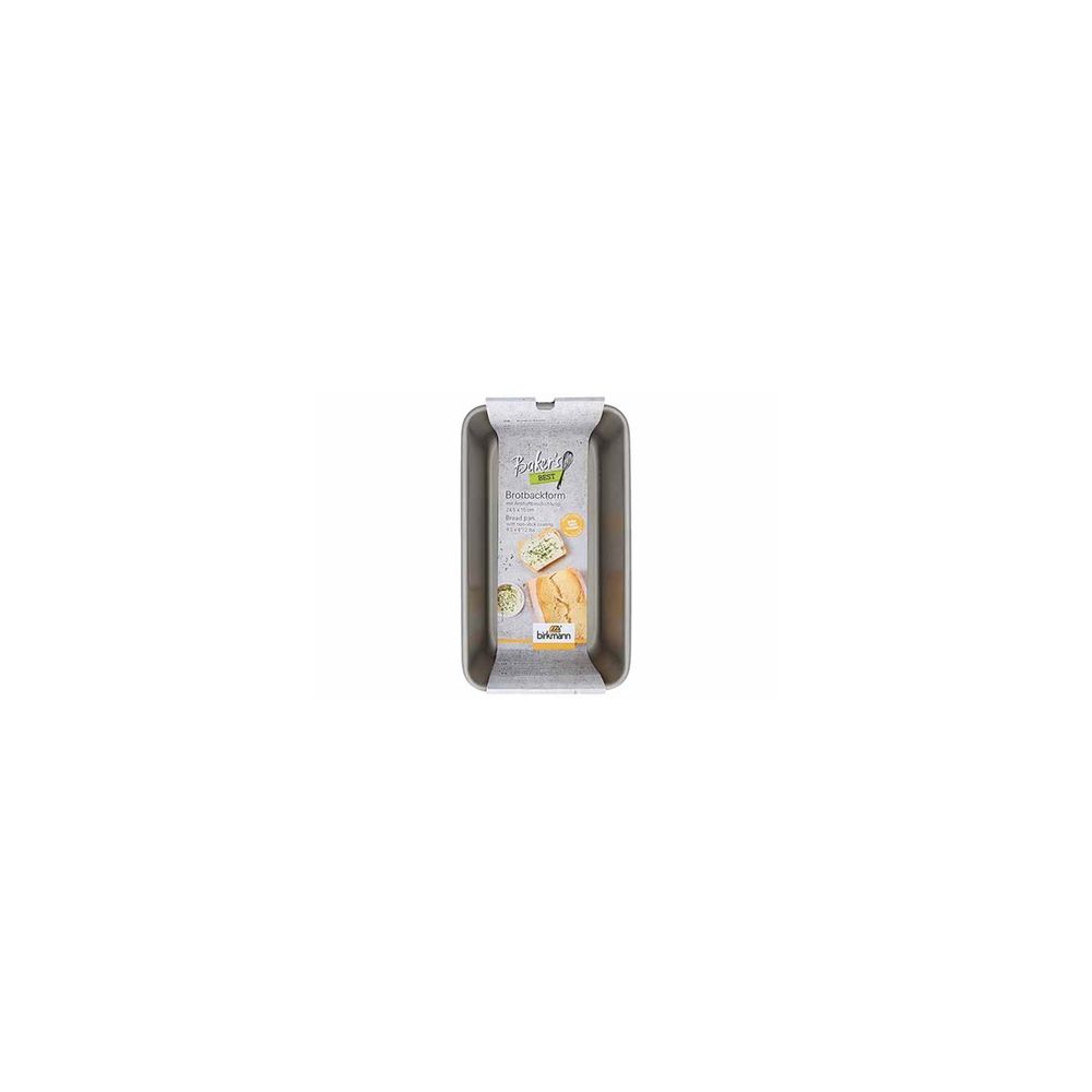 Bakers best moule à pain 24,5 x 14,8 cm - birkmann
