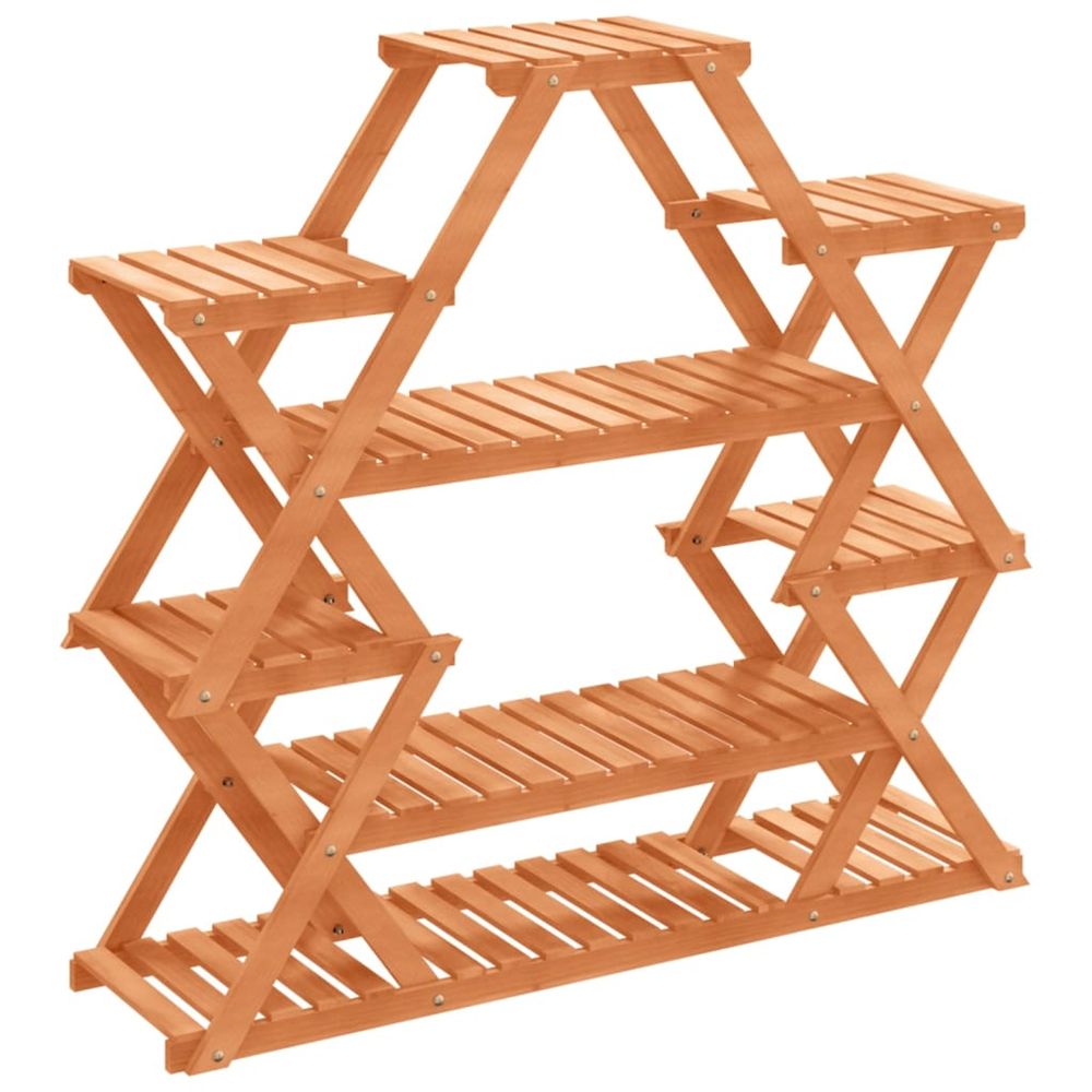 Support à fleurs 110x25x105 cm bois massif de sapin