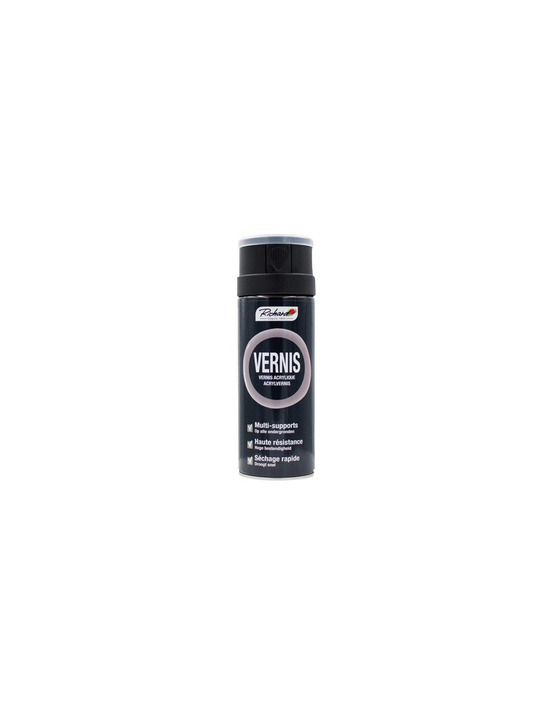 Aérosol 400ml vernis acrylique multi-supports brillant - richard colorants