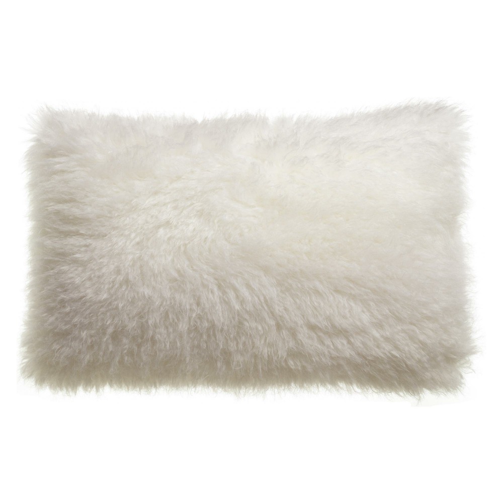Coussin betani neige 40 x 65 cm