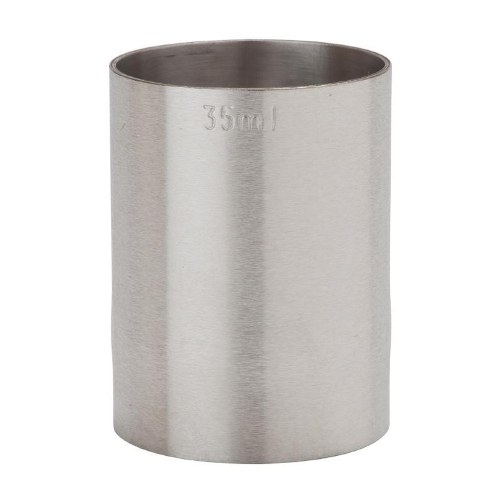Mesure de bar en inox professionnelle estampillée ce 35 ml - beaumont