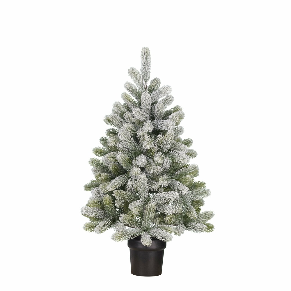 Black box trees nagoya sapin de noël artificiel en pot - h90 x ø55 cm - vert